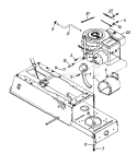 Page E Diagram and Parts List for 134Q694G401 1994 Yard Man Lawn Tractor